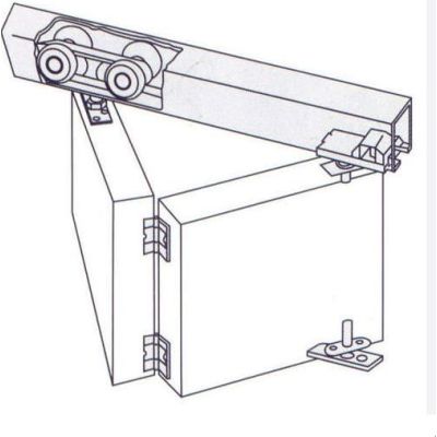 Колесо мебельное для раздвижных дверей (комплект)