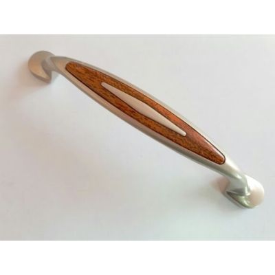 Мебельная Ручка 2014-96мм матовый хром