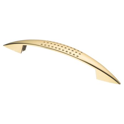 Мебельная Ручка 8712 -128мм хром/золото