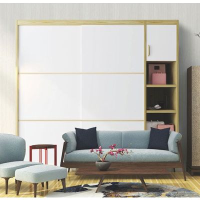 Профиль алюминевый для раздвижной двери шкафа 4000мм (т409)