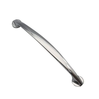 Мебельная Ручка 6537-96мм матовый хром