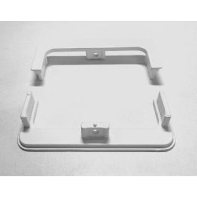 WZC ЗАГЛУШКА для средней накладной Мебельной ручки-профиль БЕЛАЯ