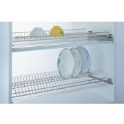 CWJ235К-400 мм Сушка в кухонный шкаф для посуды металл хром 400мм 440х390х295мм